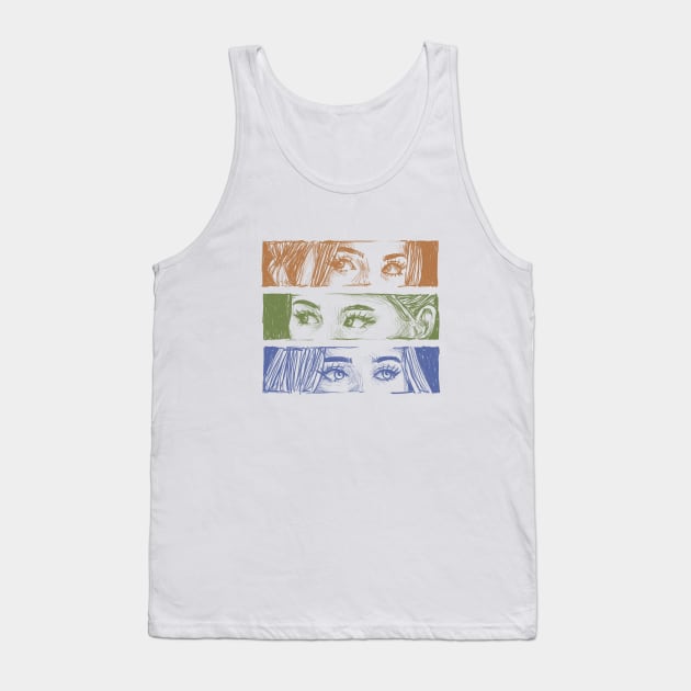 Something Sketchy || Nancy Drew Tank Top by CharlottePenn